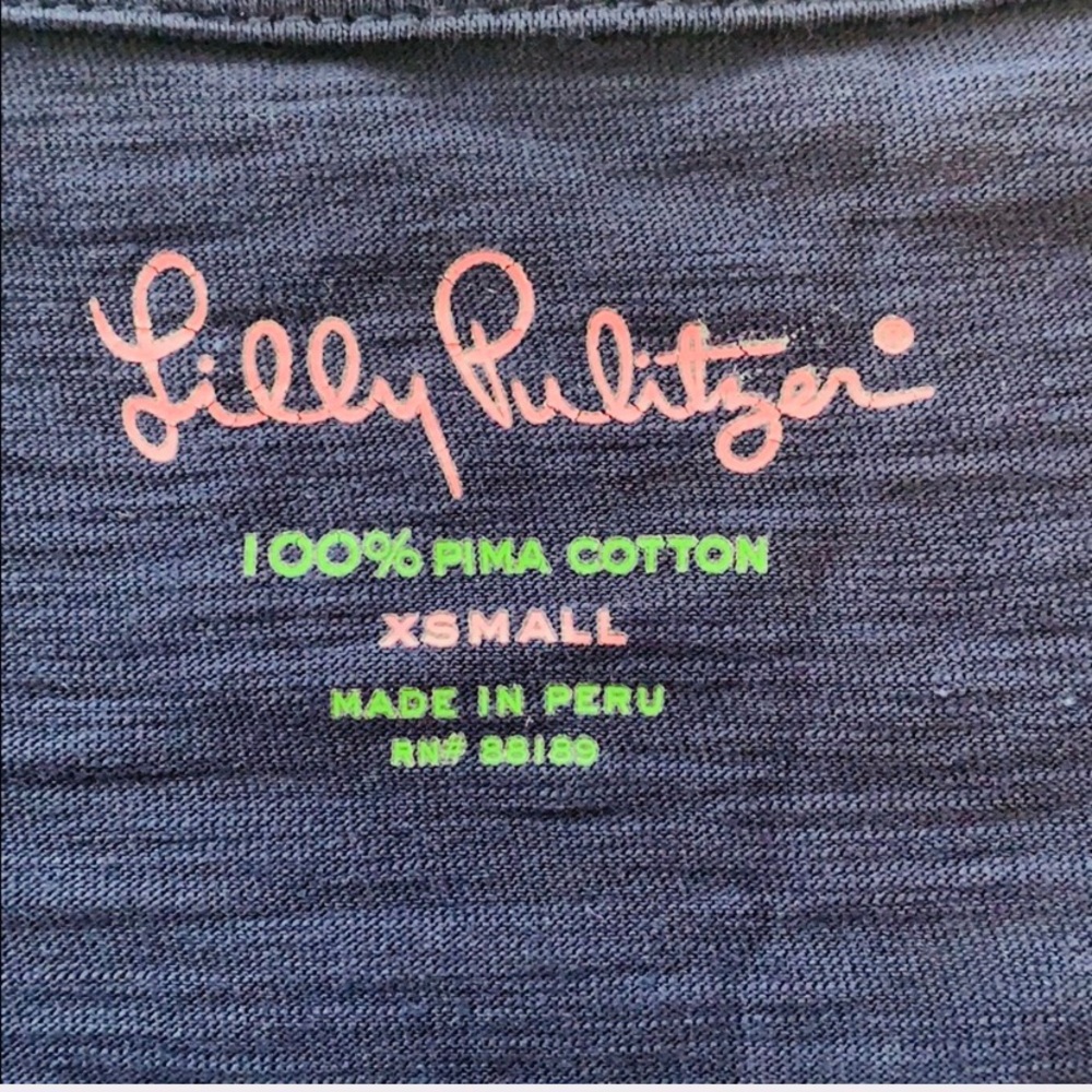 Lilly Pulitzer Ruffle Sleeve Tee Dress - Picture 2 of 7